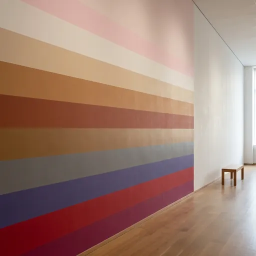 blue violet catalog styling — Warm Tones Gallery Space