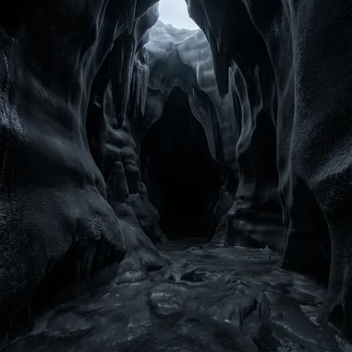 matte black catalog styling — Frozen Darkness Within