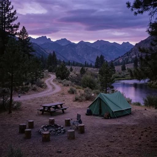 concord catalog styling — Twilight Purple Wilderness Ambiance
