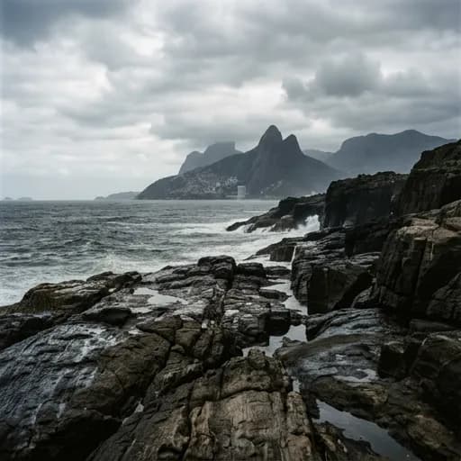 basalt catalog styling — Volcanic Urban Atmosphere