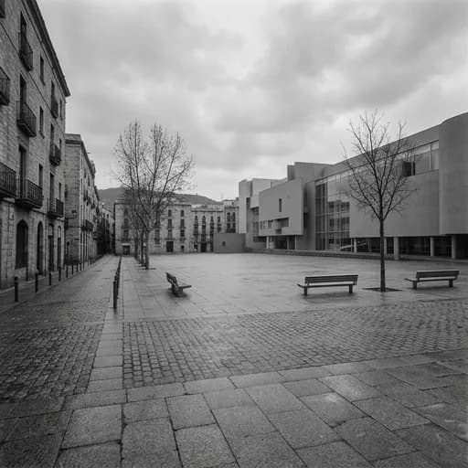 gray catalog styling — Quiet Urban Gray Atmosphere