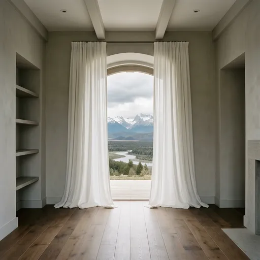 white catalog styling — Serene Symmetrical Elegance
