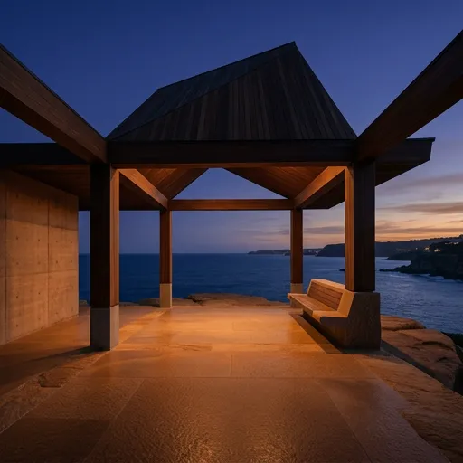 indigo catalog styling — Seaside Dusk Artistic Solitude