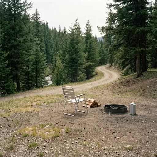 aluminum catalog styling — Rustic Metallic Wilderness Atmosphere