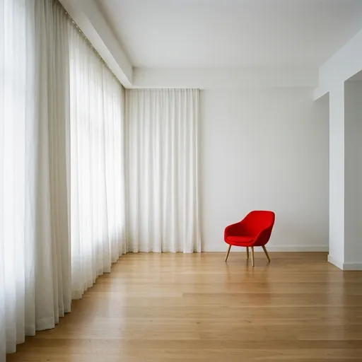 bright red catalog styling — Crimson Light Flowing Softly