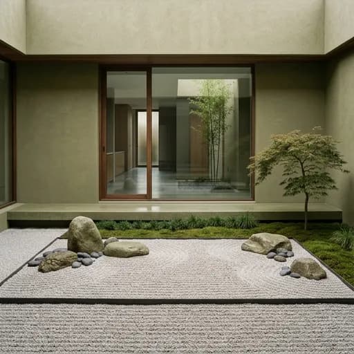 earth green catalog styling — Serene Modern Tranquility