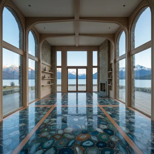 agate catalog styling — Serene Symmetry in Luxury