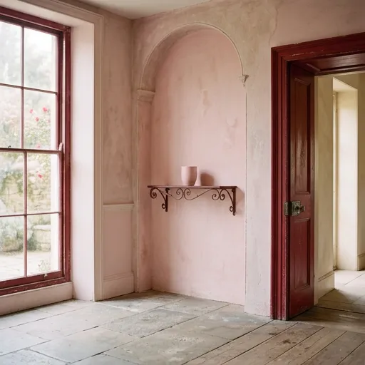 soft pink catalog styling — Delicate Vintage Palette Scene