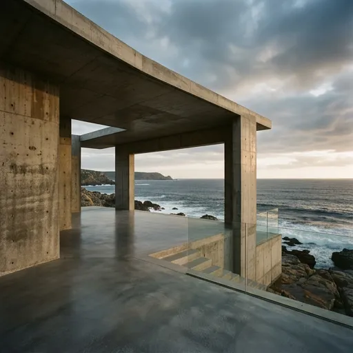 cement catalog styling — Seaside Elegance In Contrast