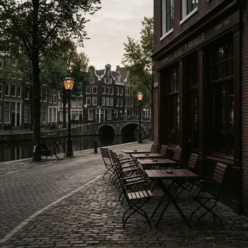 espresso catalog styling — Moody Dutch Urban Atmosphere