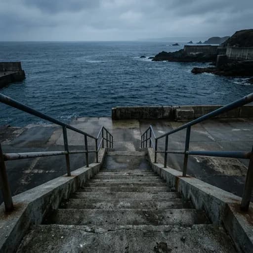 ocean catalog styling — Lonely Steps in Blue