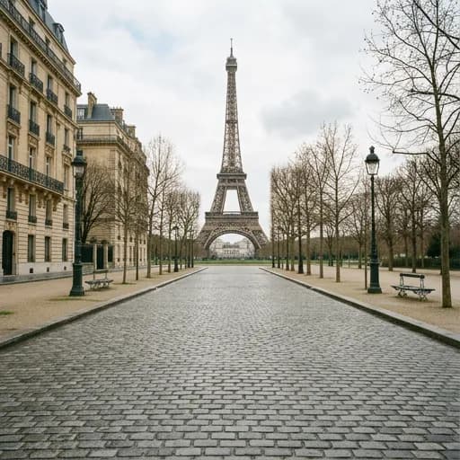 neutral catalog styling — Quiet European Streets Await