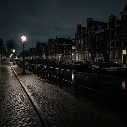 matte black catalog styling — Dark Dutch Urban Atmosphere