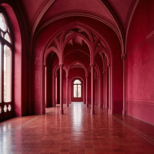 viva magenta catalog styling — Vibrant Spanish Urban Atmosphere
