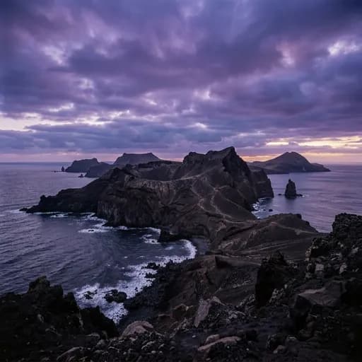 concord catalog styling — Molten Islands, Purple Haze