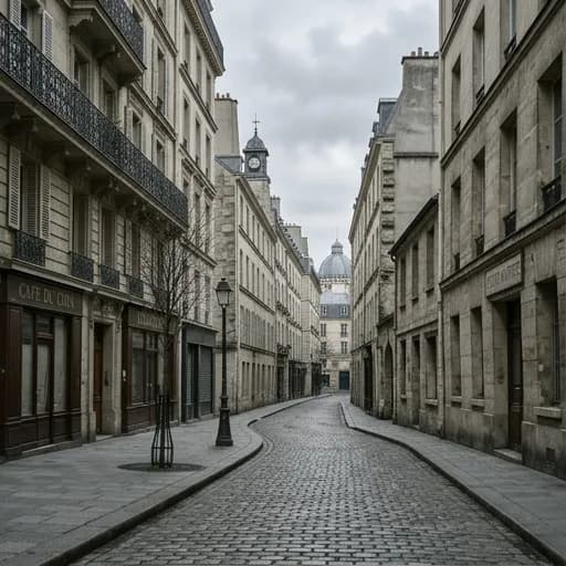 heather gray catalog styling — Parisian Mood in Muted Tones