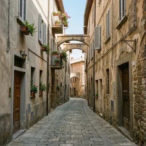 dove catalog styling — Quiet European Street Atmosphere