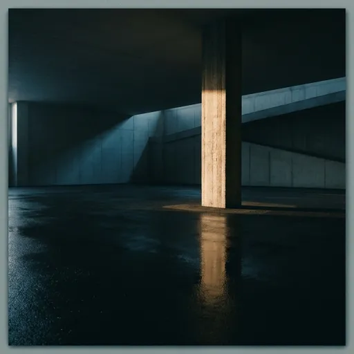 cement catalog styling — Sleek Rainy Minimalist Drama