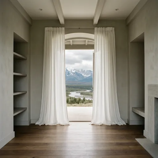 white catalog styling — Serene Symmetrical Elegance