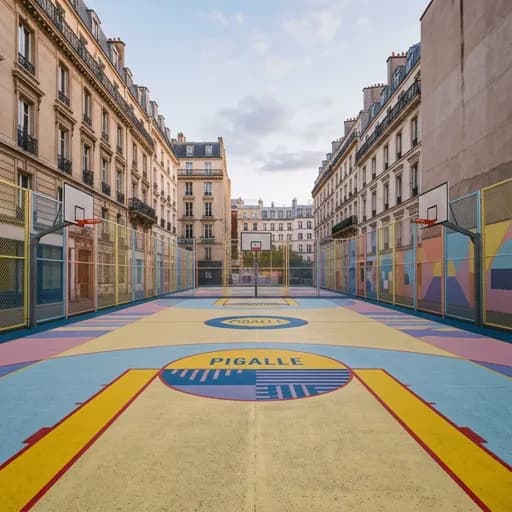 pastel yellow catalog styling — Pastel Urban Symmetry