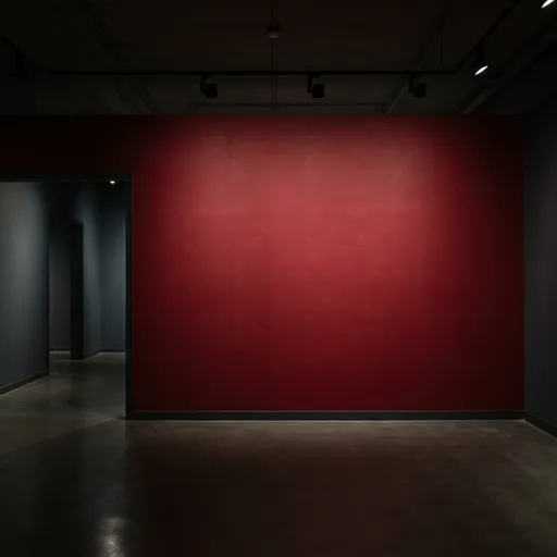 blood red catalog styling — Crimson Exhibition Space