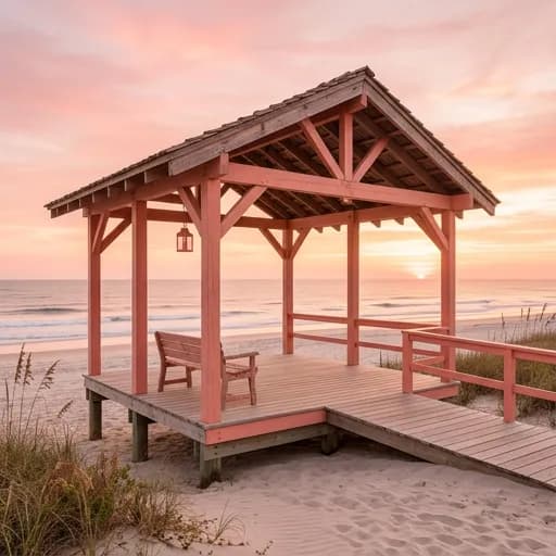 Breezy Seaside Pastel Escape