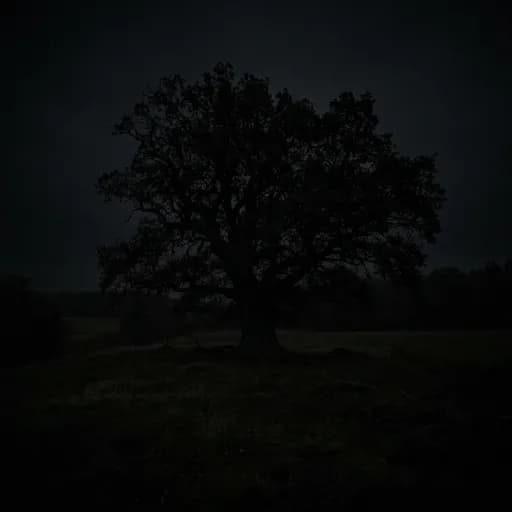 pitch black catalog styling — Shadowy Nature's Solitude