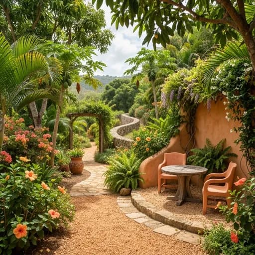 Tropical Serenity in Bloom