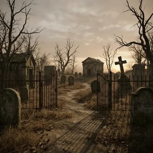 Eerie Dusk Atmosphere