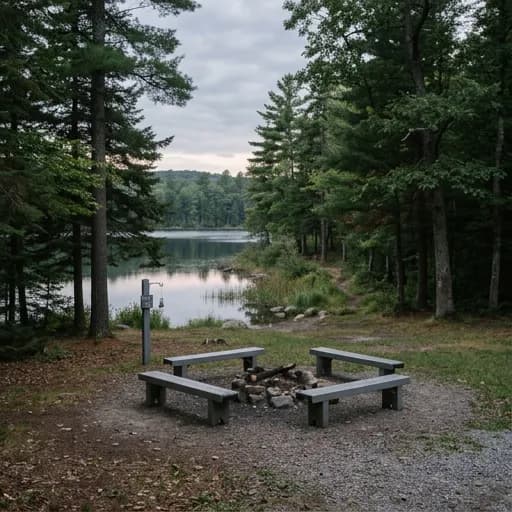 heather gray catalog styling — Misty Wilderness Solitude