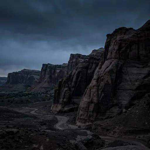 raven catalog styling — Dark Cliffs, No Soul