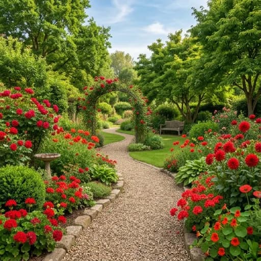Crimson Blooms Await