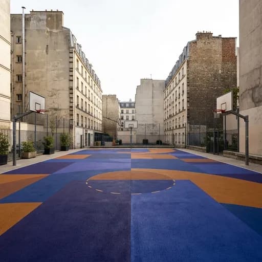 indigo catalog styling — Urban Court Dusk Vibes