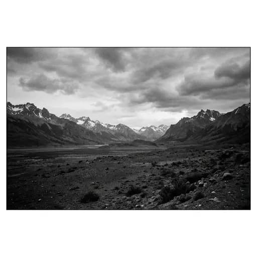 Desolate Wilderness In Darkness