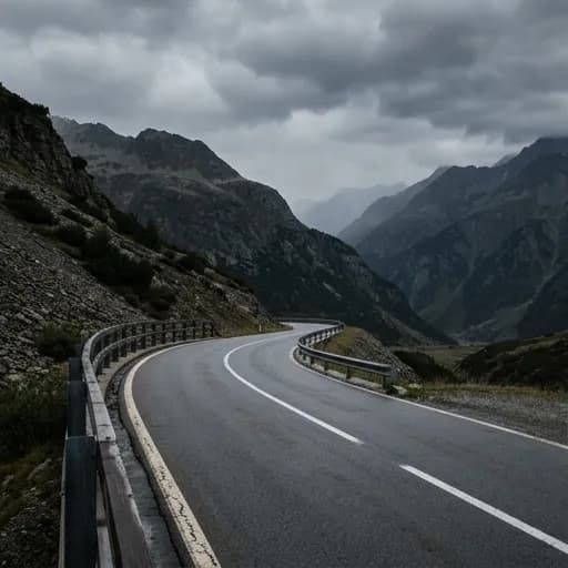 dark grey catalog styling — Misty Mountain Curve Awaits