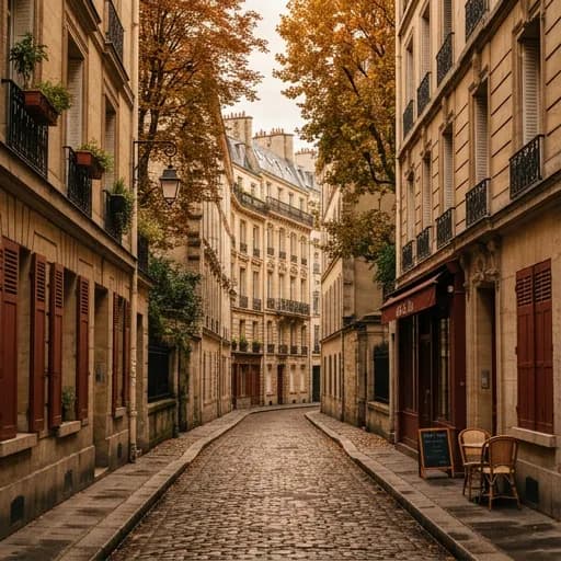auburn catalog styling — Warm Parisian Streets Await