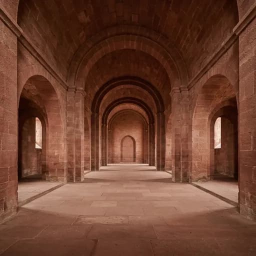 sanguine catalog styling — Crimson Arches In Solitude