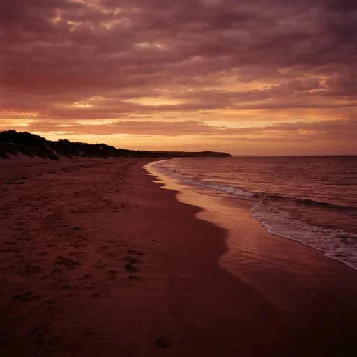 bordeaux catalog styling — Crimson Tides at Dusk