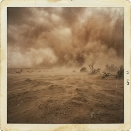 sand catalog styling — Dusty Vintage Polaroid Haze