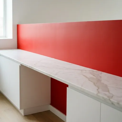 bright red catalog styling — Sleek Crimson Elegance