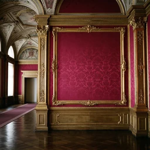 viva magenta catalog styling — Baroque Gallery in Magenta
