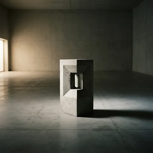 cement catalog styling — Dramatic Minimalist Studio Elegance