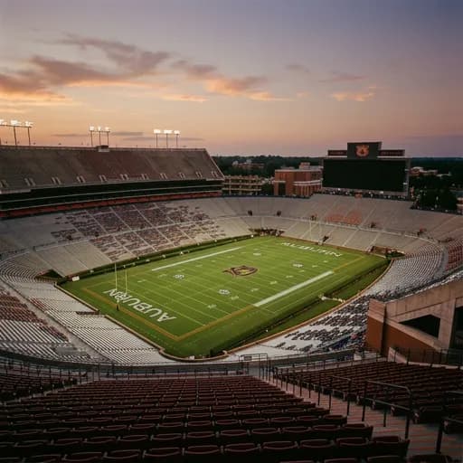 auburn catalog styling — Vast Auburn Arena Awaits