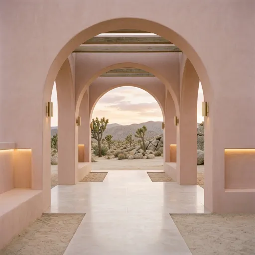 primrose catalog styling — Serene Desert Elegance