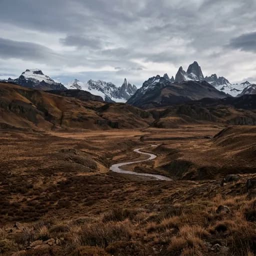 marron catalog styling — Rugged Wilderness In Earth Tones