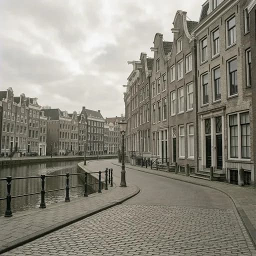 greige catalog styling — Muted European Urban Atmosphere