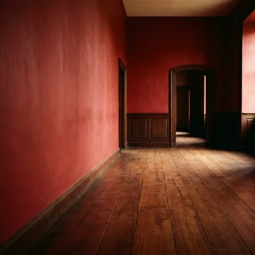 deep red catalog styling — Warm Natural Film Tones