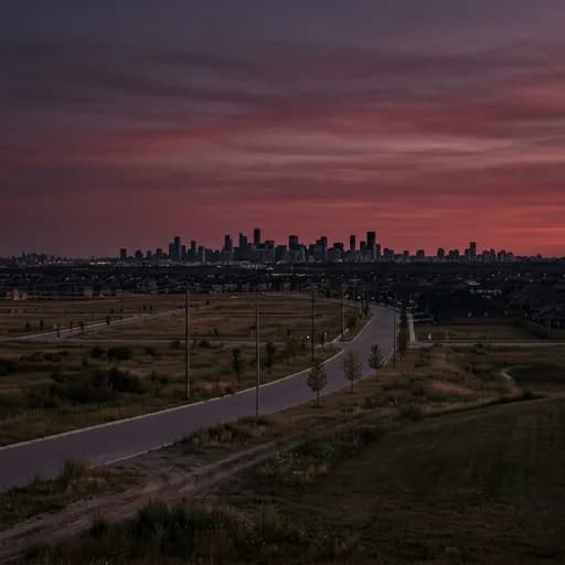 sky catalog styling — Twilight Urban Horizon Glow