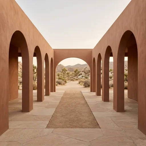 roan catalog styling — Serene Desert Elegance
